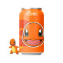Qdol Pokémon Charmander Litchi Sparkling Water - Qdol læskedrik med Charmander Pokémon motiv. Forfriskende let og sprudlende danskvand med en lille smule sødme og smag af dejlige litchifrugter. 