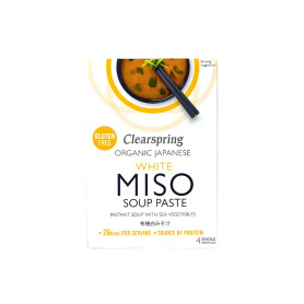 Suppebaser Clearspring Instant Hvid Miso Suppe Økologisk GA00493