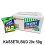 STOP MADSPILD (BEDST FØR 18/12/25) - KASSETILBUD - Nongshim Onion Rings Snack - Luftige hvedesnacks fra koreanske Nongshim med løgsmag. Super sprøde og fantastiske at dyppe i en lækker sauce!