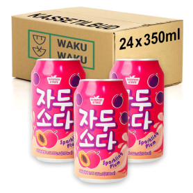 Læskedrikke KASSETILBUD (24 stk.) - SFC Koreansk Blomme Sodavand 350ml QN40003-KS