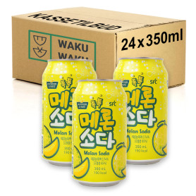 Læskedrikke KASSETILBUD (24 stk.) - SFC Koreansk Melon Sodavand 350ml QN40004-KS