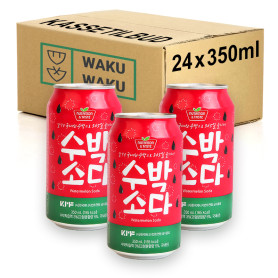Læskedrikke KASSETILBUD (24 stk.) - SFC Koreansk Vandmelon Sodavand 350ml QN40001-KS