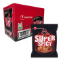 STOP MADSPILD (BEDST FØR 30/07/26) - PAKKETILBUD (6 stk.) - Nongshim Shin Red SUPER SPICY Instant Nudler 120g - Oplev alletiders instant nudler, der, ifølge sloganet, kan få selve livet til at græde. Shin Ramyun er Koreas stolthed - og Shin Red er ekstra spicy!