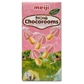Slik Meiji Kinoko no Yama Jordbær Chokolade Kiks RM62002