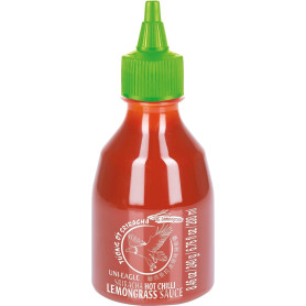 Sriracha STOP MADSPILD (BEDST FØR 18/03/26) - Uni-Eagle Sriracha Lemongrass Chili Sauce 240g JF09005X