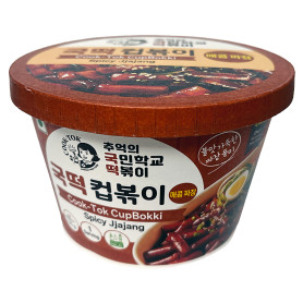 Instant nudler Cook Tok Big Cup Tteokbokki Spicy Jjajang Halal 135g AK10517