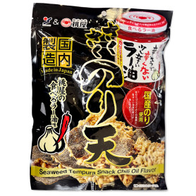Tang snacks Yamaei Crunchy Nori Ten Chips Momoya Chili Oil 65g PC12375