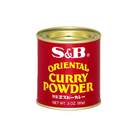 S&B Oriental Curry Powder 85g - Japansk karry blanding - en velbalanceret, aromatisk karry der er bruges til de klassiske japanske karryretter.