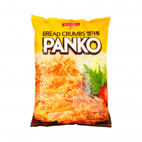 Sevenco Panko Rasp 1kg - Japansk inspireret rasp fra koreanske Sevenco - god kvalitet til prisen der giver dine retter en super sprødhed!