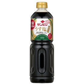 STOP MADSPILD (BEDST FØR 30/11/25) - Sanbishi Naturligt Brygget Premium Low-Salt Soja Sauce 1L