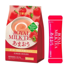 Nittoh Kocha Royal Strawberry Milk Tea Pulver