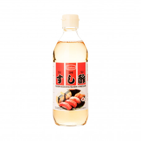 Uchibori Sushi Eddike 360ml - Japansk færdigblandet sushi marinade. Så bliver det ikke nemmere at lave de perfekte sushiris!