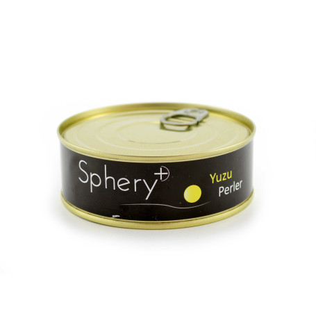 Sphery Yuzu Gelé Perler - Fantastisk perler er gelé med ægte yuzu juice. Et smagfuldt og helt unikt pift til dine gastronomiske kreationer.