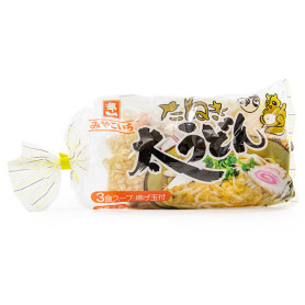 Miyakoichi Futo Udon Tanuki Alt-i-én 3-pakke