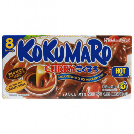 Sauce STOP MADSPILD (BEDST FØR 03/03/22) - Kokumaro Curry Hot 140g JA00041