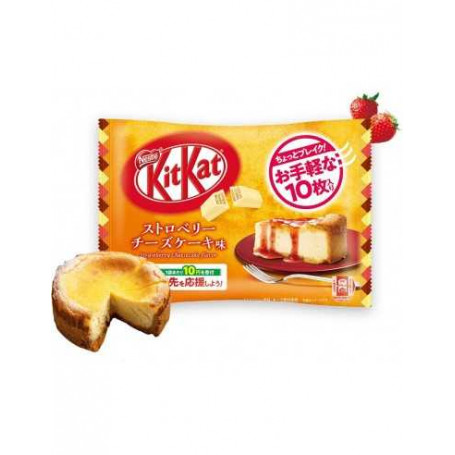 Slik STOP MADSPILD (BEDST FØR 30/09/21) - KitKat Minis Strawberry Cheese Cake RM38009