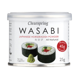 Wasabi Clearspring Wasabi Pulver 25g JD00793