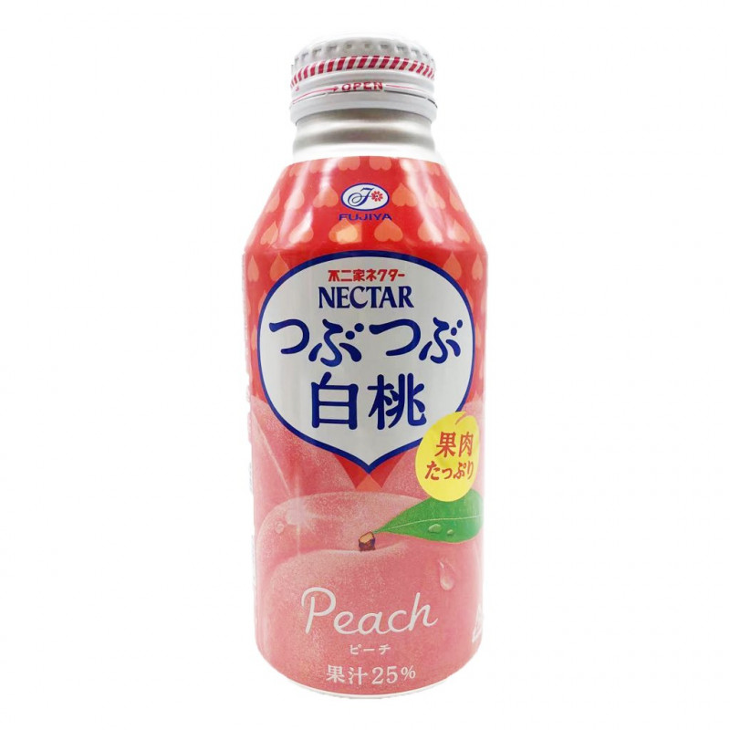Fujiya Tubutubu Peach Nectar 380ml 7820