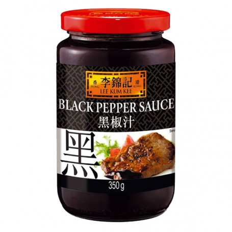 Sauce STOP MADSPILD (BEDST FØR 13/07/22) - Lee Kum Kee Black Pepper Sauce 350g JF30334