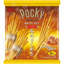 Pocky Salted Caramel Winter Limited Edition 6-pak - De velkendte Pocky kiksestænger i en særlig dekadent vinterudgave, der smelter i munden! En kiks med brunet smør overtrukket med et tykt lag saltet karamel.