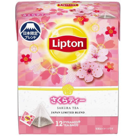 Lipton Japan Limited Blend Sakura Te 12 Poser