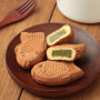 Haraya Taiyaki Matcha 5-pak - Autentiske japanske kager af blød dej og med et lækkert fyld af matcha. En ægte japansk specialitet.