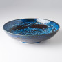 Skåle Japansk Keramik Skål 28cm Blå Kobber Hvirvel VHC3857
