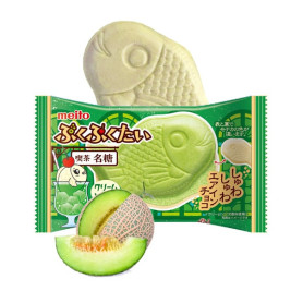 Meito PukuPuku Taiyaki Melon Cream Soda Fisk