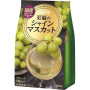 Nittoh Muscat Fruit Drink - En unik læskedrik uden brus i pulverform med udtræk af premium frugtjuice fra læskende japanske Muscat-druer.