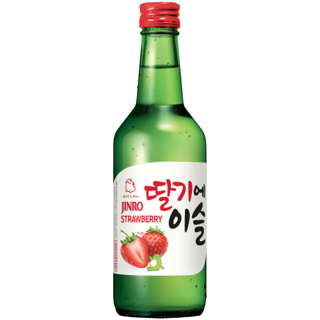 Shochu/Soju Jinro Strawberry Flavour Soju 360ml EG43214
