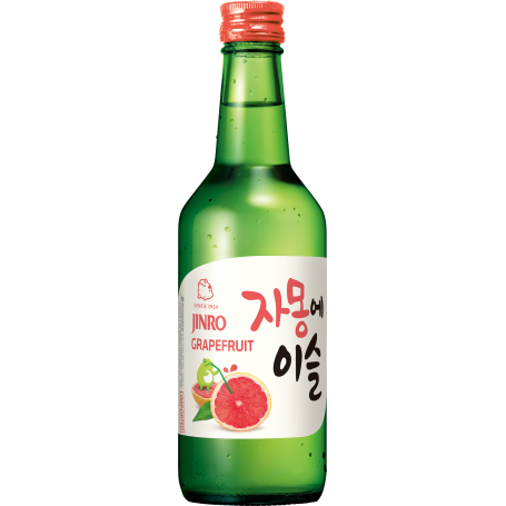 Shochu/Soju Jinro Grapefruit Flavour Soju 360ml EG43216
