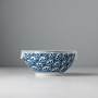 Skåle Japansk Keramik Skål Med Låg 16cm Indigo Blomster VHC6423C