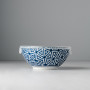 Skåle Japansk Keramik Skål Med Låg 16cm Indigo Trekanter VHC6423A