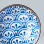 Skåle Japansk Keramik Skål 11cm Indigo Blomster VHC6427C