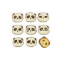 Slik Kabaya SakuSaku Panda Halloween Cookies RM80073