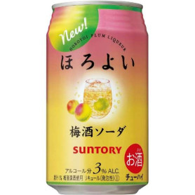 Suntory Horoyoi Umeshu Alcohol Soda 350ml