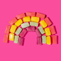 Nyhed - Rainbow Hi-Chew Smagspakke - 5 stk - Prøv de frugtfyldte japanske Hi-Chew tyggekarammeller og få 5 pakker á 12 stk. med til en god pris. Dét er en perfekt håndfuld - lige til at dele :)