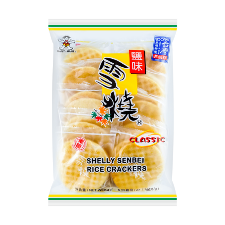 Chips og snacks WantWant Havsalt Senbei Crackers RD70152