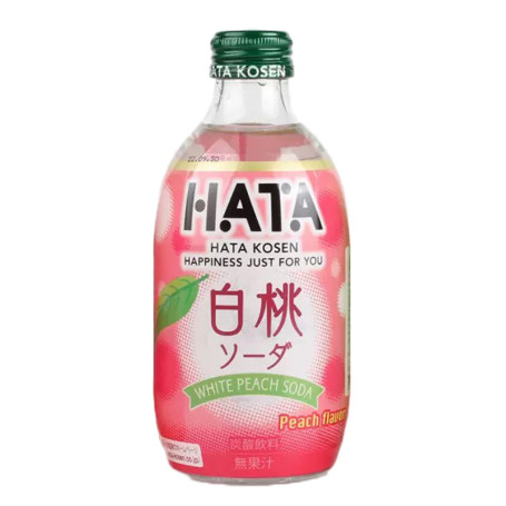 Læskedrikke Hatakosen HATA Soda White Peach Sodavand 300ml QN00210