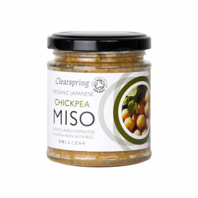 Miso Clearspring Chickpea Miso - Økologisk Upasteuriseret Kikærte Miso 150g GA00701
