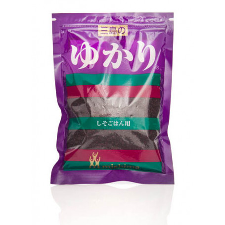 Mishima Yukari Shiso Furikake 26g - Japansk shiso krydderi der bruges til topping af bl.a. ris, men som også er perfekt til onigiri risboller og mange andre ting.