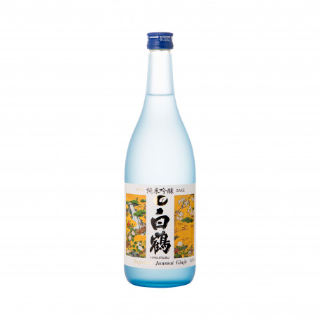 Hakutsuru Superior Junmai Ginjo Sake 720ml - Hakutsuru Superior er en japansk Junmai Ginjo Sake med indbydende, blomstret aroma og en blid, frugtig smag med en let tør finish.  