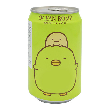 Læskedrikke Ocean Bomb Sumikko Gurashi Penguin Cider Sodavand 330ml QN08029
