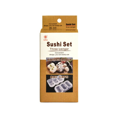 Sushi udstyr Sushi Ris Form - 3 stk. Små Nigiri SM-005 VF50314