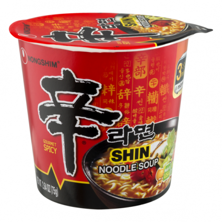 Nudler Nongshim Shin Gourmet Hot & Spicy Kopnudler AC09232