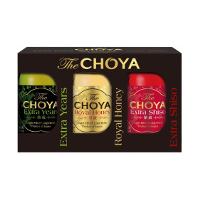 Choya Umeshu Tasting Set 3x50ml 17%