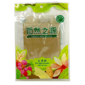Tørrede krydderier Five Spice Krydderipulver 50g HC01130