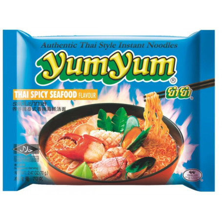 Instant nudler Yum Yum Thai Spicy Seafood Flavour Instant Nudler 60g AC03470