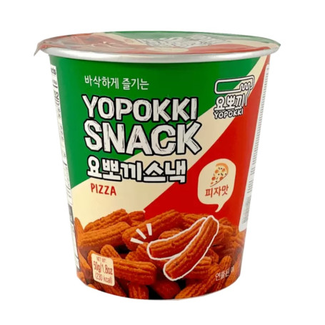Chips og snacks Yopokki Snack Cup Pizza 50g RG30084