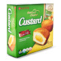 Lotte Custard Cream Cake 276g - Lækre små bløde muffins med en fyldig custard creme i midten. Individuelt pakket for maksimal friskhed - super gode til madpakken eller på farten!